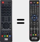Télécommande pour remplacer TDSYS001