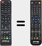 T&eacute;l&eacute;commande pour remplacer TDL19R4ST004