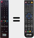 Télécommande pour remplacer K32DLT1H