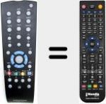 T&eacute;l&eacute;commande pour remplacer TELE PILOT 170C (720117139100)