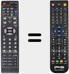 T&eacute;l&eacute;commande pour remplacer TL-XI1353D