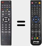 T&eacute;l&eacute;commande pour remplacer REMCON1319