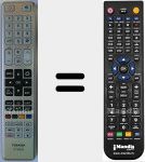 Télécommande pour remplacer CT-8035 (75037328)