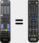 T&eacute;l&eacute;commande pour remplacer TP800