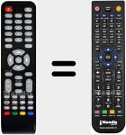Télécommande pour remplacer TQL32R4PR007
