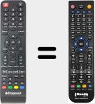 T&eacute;l&eacute;commande pour remplacer TQL58F4PR001