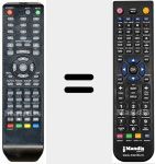Télécommande pour remplacer REMCON1414