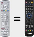 Télécommande pour remplacer REMCON1010