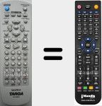 Télécommande pour remplacer DPV-5600X