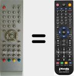 Télécommande pour remplacer REMCON569