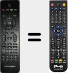 T&eacute;l&eacute;commande pour remplacer RC1205 (20421895)