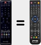 T&eacute;l&eacute;commande pour remplacer HTRD06A