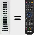 Télécommande pour remplacer DS500