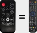 Télécommande pour remplacer SB100BT