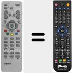 T&eacute;l&eacute;commande pour remplacer RCT 311 TR 1 G (36140250)