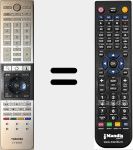 Télécommande pour remplacer CT-90429 (75038823)
