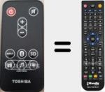 Télécommande pour remplacer SBM1W
