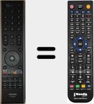 Télécommande pour remplacer CT-90327 (75015476)