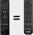 Télécommande pour remplacer SE-R0329 (AE016562)