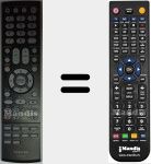 Télécommande pour remplacer SE-R0329 (AE016627)