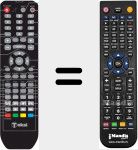 T&eacute;l&eacute;commande pour remplacer LTL1406CK