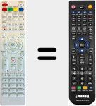 T&eacute;l&eacute;commande pour remplacer Tokai004