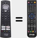 T&eacute;l&eacute;commande pour remplacer RC39175 (CT8566-1)