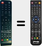 T&eacute;l&eacute;commande pour remplacer TRS001