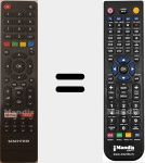 T&eacute;l&eacute;commande pour remplacer LED32HS71N1