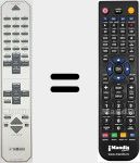 T&eacute;l&eacute;commande pour remplacer GX505 (V524840)