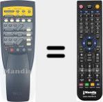 T&eacute;l&eacute;commande pour remplacer RAV4 (VV486400)