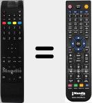 Télécommande pour remplacer RC 4800 (30076972)