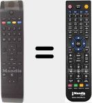Télécommande pour remplacer RC3902 (30068434)