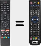 Télécommande pour remplacer RC-43157 (30103992)