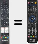 Télécommande pour remplacer RC45157 (W81478)