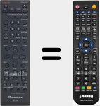 Télécommande pour remplacer AXD7706