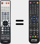 Télécommande pour remplacer WN57480 (WN574800)
