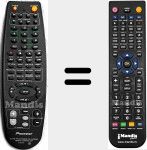 T&eacute;l&eacute;commande pour remplacer XXD3044