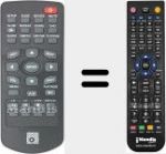 T&eacute;l&eacute;commande pour remplacer Movie Cube (K120)