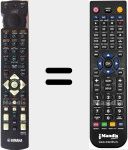 T&eacute;l&eacute;commande pour remplacer RAV211 (V4297700)