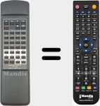 Télécommande pour remplacer RC-63SR (ZK201J0010)