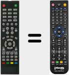 T&eacute;l&eacute;commande pour remplacer Zephir001