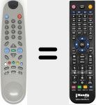 Télécommande pour remplacer 12.5
