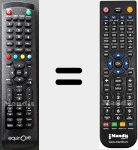 T&eacute;l&eacute;commande pour remplacer equinOxe001