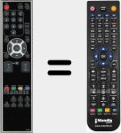 Télécommande pour remplacer NF036RD