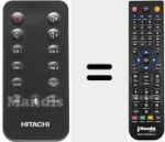 T&eacute;l&eacute;commande pour remplacer AXS240BTU