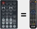 Télécommande pour remplacer CL123
