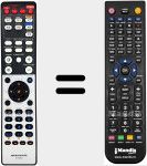 T&eacute;l&eacute;commande pour remplacer RC002ES (00MZK20AJ0300)