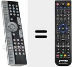 T&eacute;l&eacute;commande pour remplacer 40029057