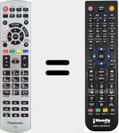 Télécommande pour remplacer N2QAYB001115
